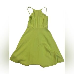 Lime Green Sleeveless Dress
